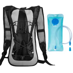Уличная спортивная гидрация рюкзак для кемпинга Пешие прогулки езда Альпинизм бег спортивный рюкзак с 2L водный Пузырь