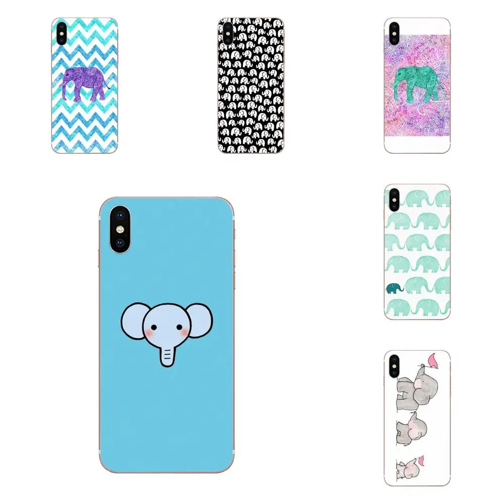 Customer Custom Photo Soft Phone Case For Galaxy S20 Plus A01 A10 A10S A20 A20S A30 A40 A50 A50S A70 Lucky Mascot Baby Elephants | Мобильные
