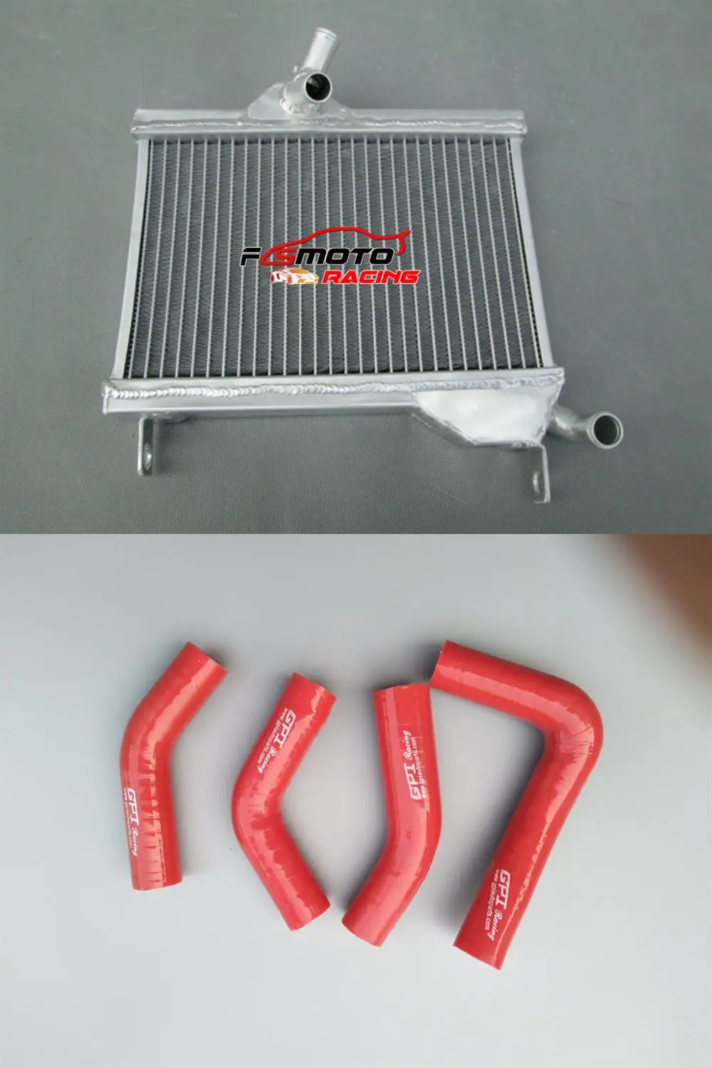 All Aluminum Radiator + Hose Cooling For 1984-1988 88 87 86 Yamaha RZ350 RD350 RD250 RD 350 250 | Автомобили и мотоциклы