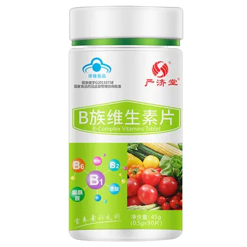 

CN Health food Yanjitang B Vitamins Tablet 90 Tablets VB Vitamin B Complex
