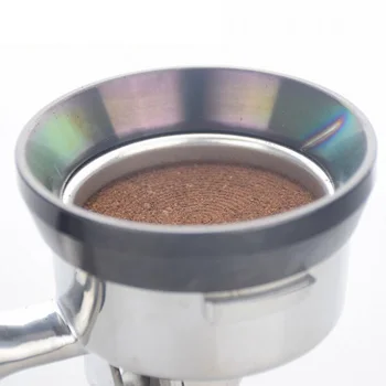 

58mm Coffee Dosing Ring Espresso Dosing Funnel Replacement Parts Stainless Steel Coffee Making Maker
