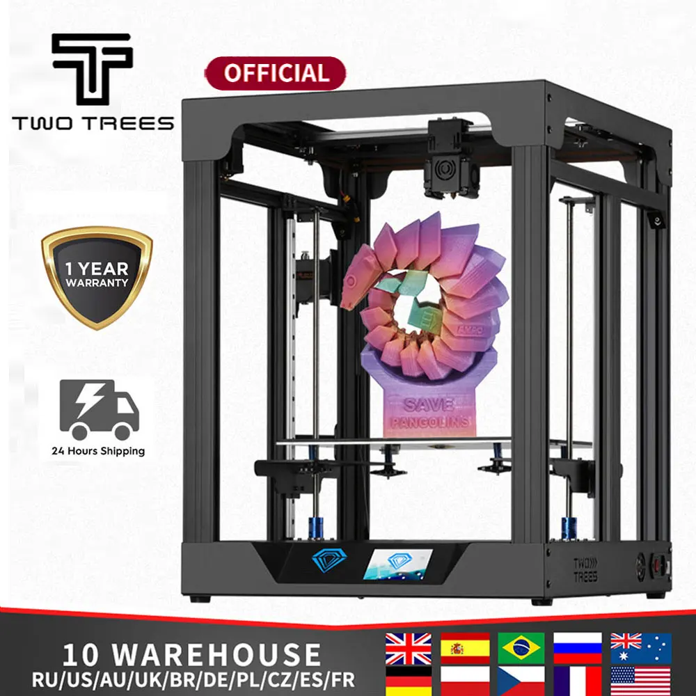 3D-принтер Twotrees 2022*300*300 мм TMC2225 PEI FDM |