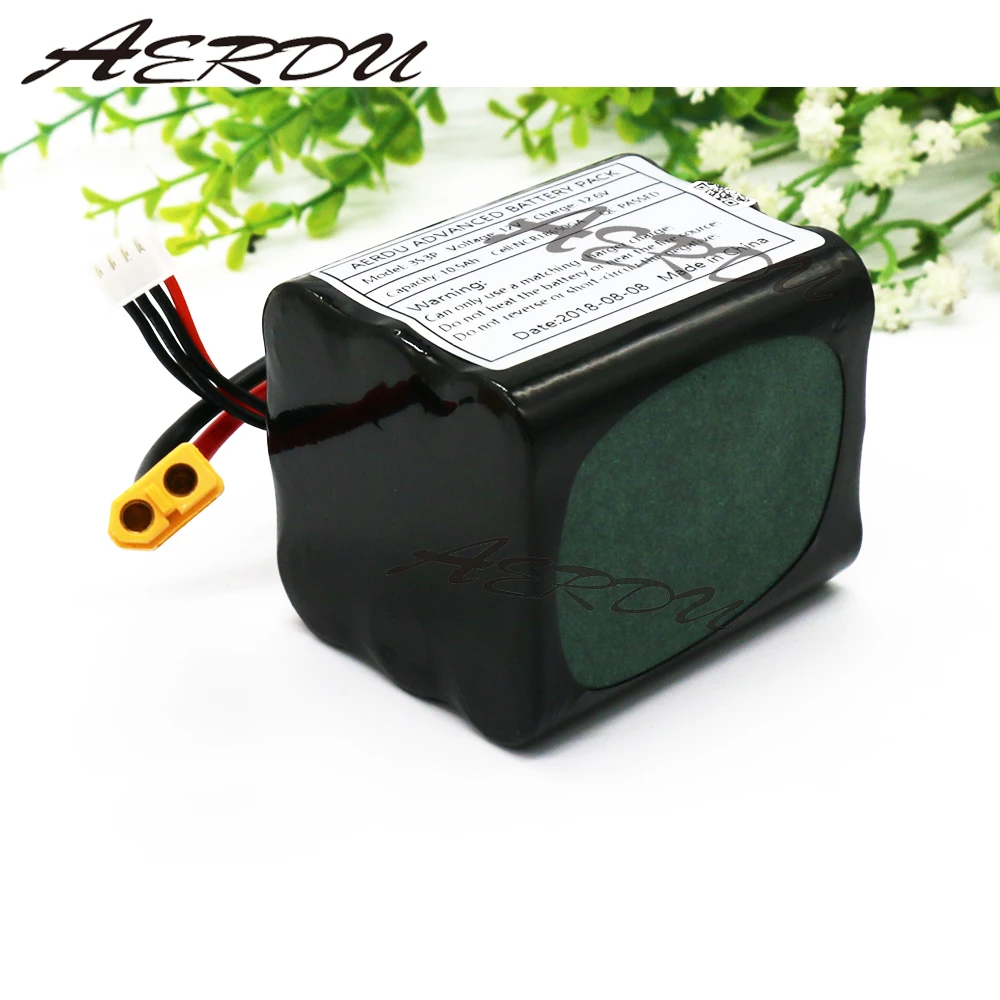 AERDU 3S3P 10.5Ah 11,1 V 12,6 V Бла(беспилотный летательный аппарат Перезаряжаемые комплект литий-ионный батарей для NCR18650GA 10,8 V баланс RC игрушки JST-XH XT60 20A