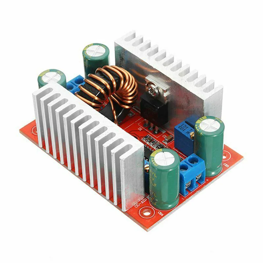 1 шт. DC-DC конвертер 10/12/15/20A 150-1200W шаг вверх/вниз Boost адаптер прочный