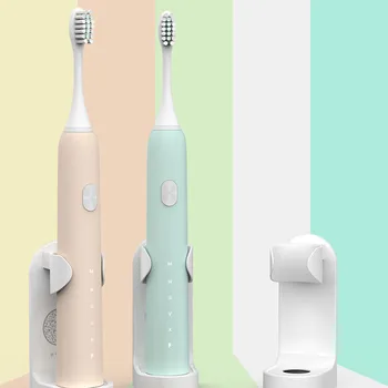 

OUXIANG-S2 Electric Toothbrush Rechargeable Sonic Toothbrush USB Automatic Ultrasonic Teeth Cleaning Gift Teeth Replacement Head