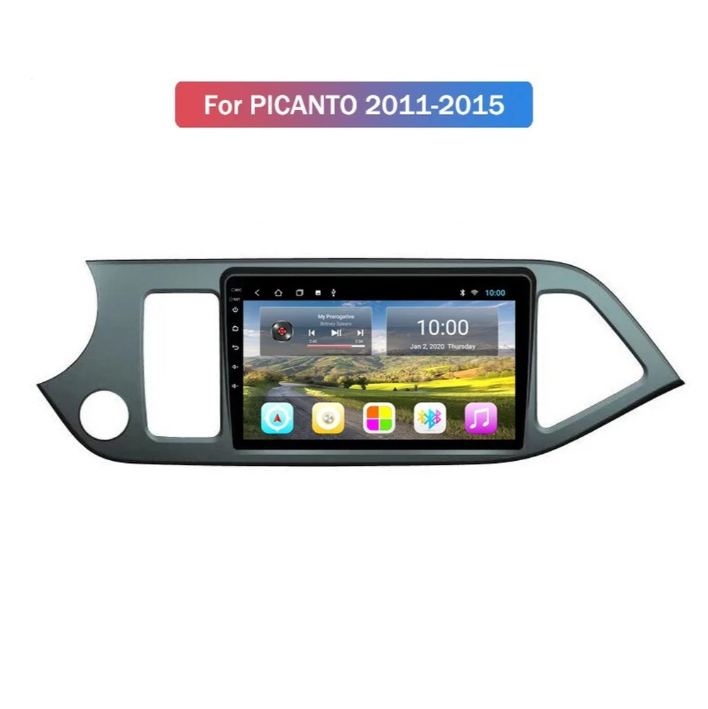 Автомобильный мультимедийный плеер на Android с GPS-навигацией для KIA PICANTO MORNING 2011-2014