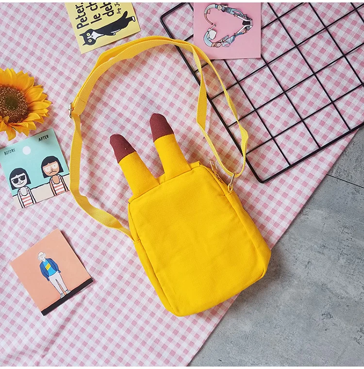 Японский аниме Милый Пикачу мини сумка на плечо для детей взрослых сумки Косплей Snorlax Карманный Монстр подарки