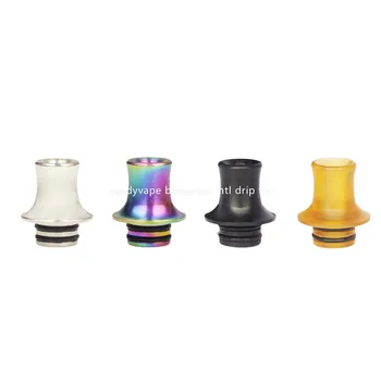 

Beautiful rainbow Wide bore Epoxy PEI 510 drip tip Replacement for vandyvape Berserker V1.5 MINI MTL RTA/vandyvape berserker mtl