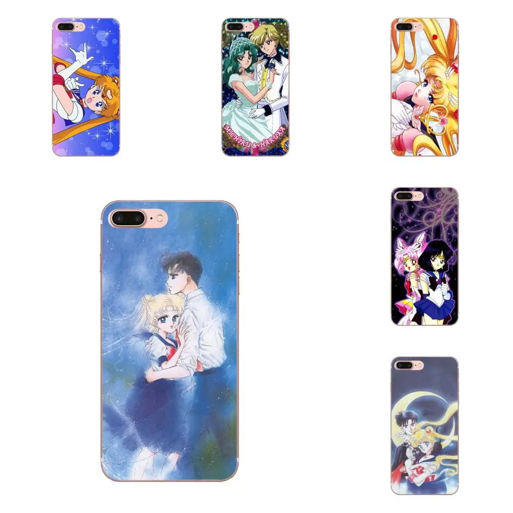 

TPU Case Cover For Huawei Honor Mate 7 7A 8 9 10 20 V8 V9 V10 G Lite Play Mini Pro P Smart Sailor Moon Best Friend Couple