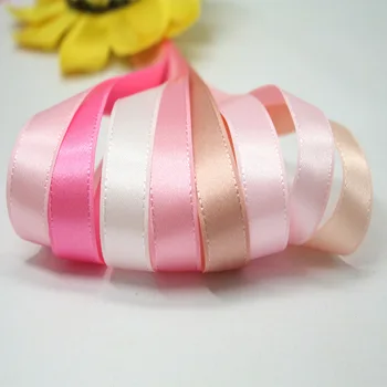 

6MM Silk Ribbons for Wedding Christmas Party Decorations DIY Bow Craft Ribbons Card Gifts Wrapping Supplies