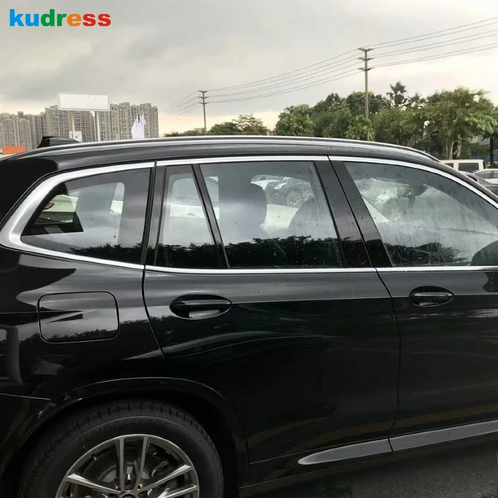 Для BMW X3 X 3 2018 2019 автомобильный Стайлинг нержавеющая отделка окна автомобиля