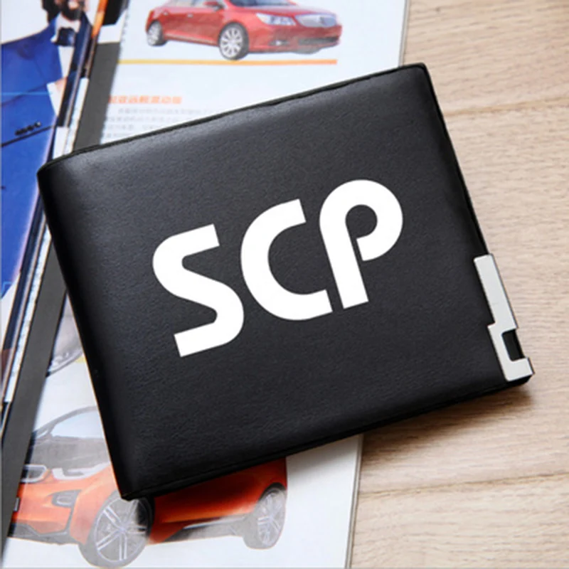 Style-5 Аниме Кошелек с принтом SCP Мужской Женский унисекс кошелек из искусственной кожи короткие зажимы для кошельков держатель для карт сумка для денег для подростков студентов - Цвет: Style-5