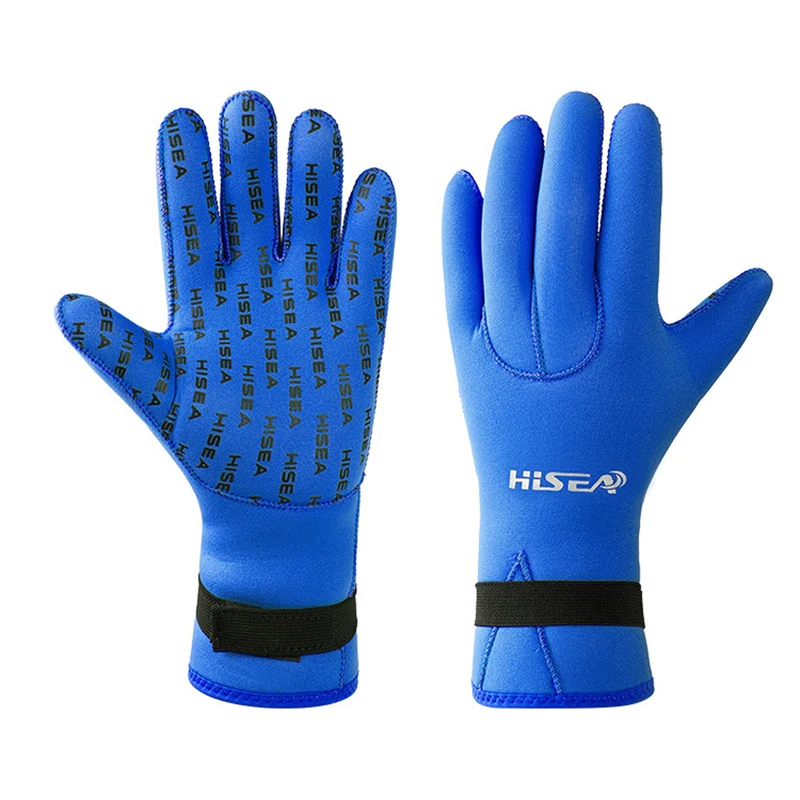 Прочные Длинные теплые купальные перчатки на липучке, противоскользящие, 3 мм, неопреновые перчатки для дайвинга для мужчин и женщин, подводное плавание на лодках и подводное плавание