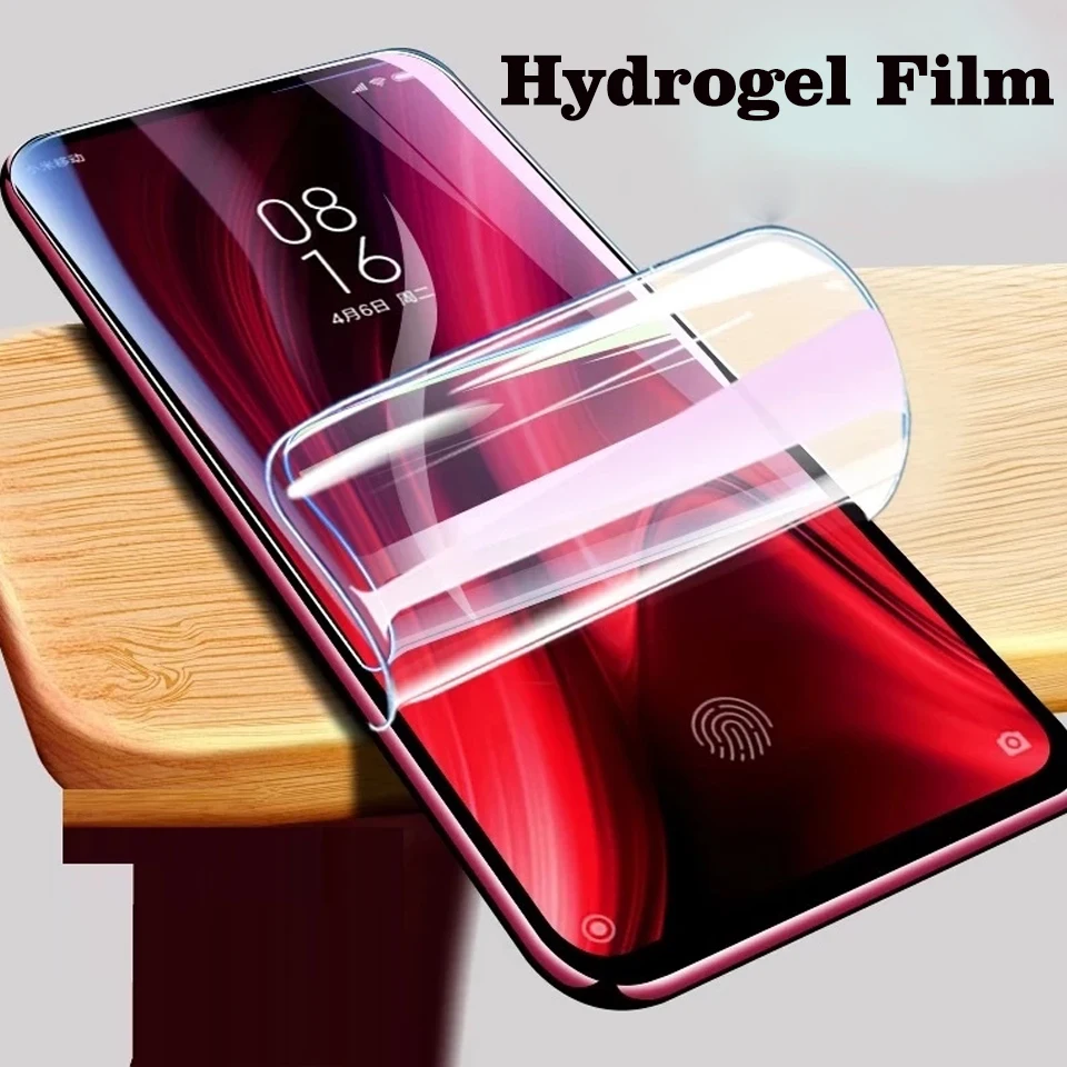100Pcs Hydrogel Film Screen Protector For Xiaomi Redmi 10X pro 9A Protective Soft Film For Redmi Note 8 8T 7 9S 9 pro Not Glass