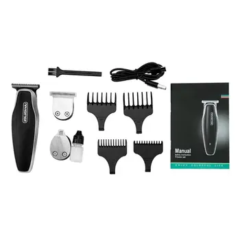 

Multifunctional Electric Hair Clipper Barber Trimmer Rechargeable Cordless Haircut Machine with Replacement Blade