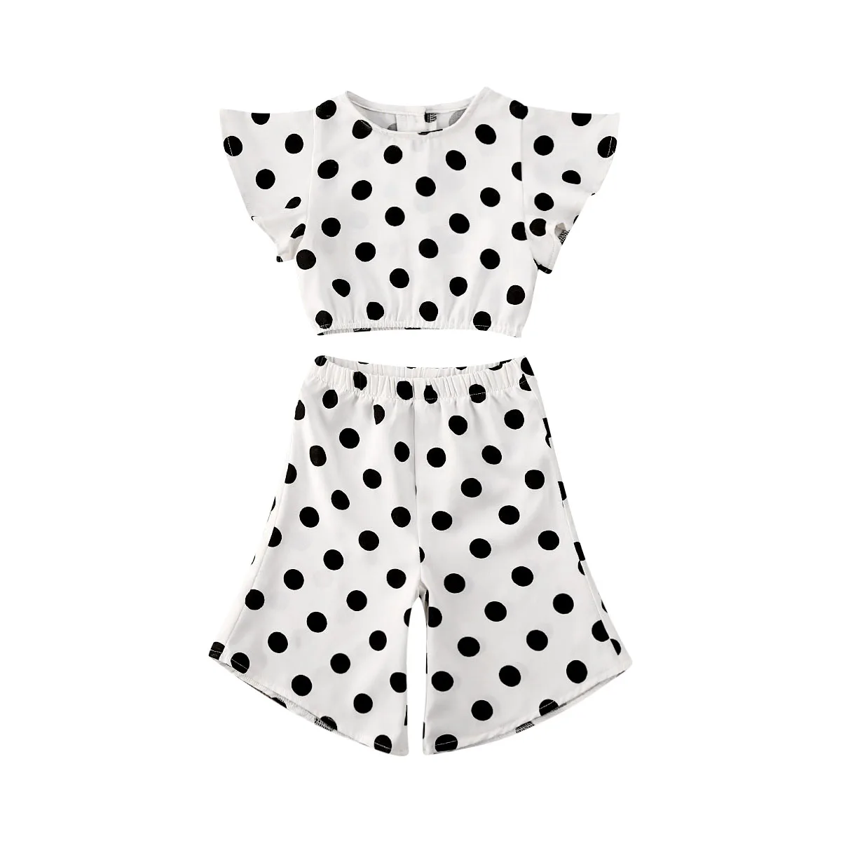 Модные комплекты одежды для маленьких девочек 2020 г. Футболки с коротким рукавом и