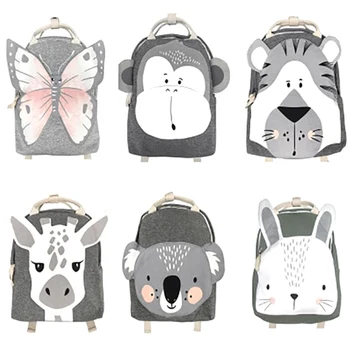 

Cartoon Three-dimensional Animal Backpack Children's School Bag Toy Storage Bag