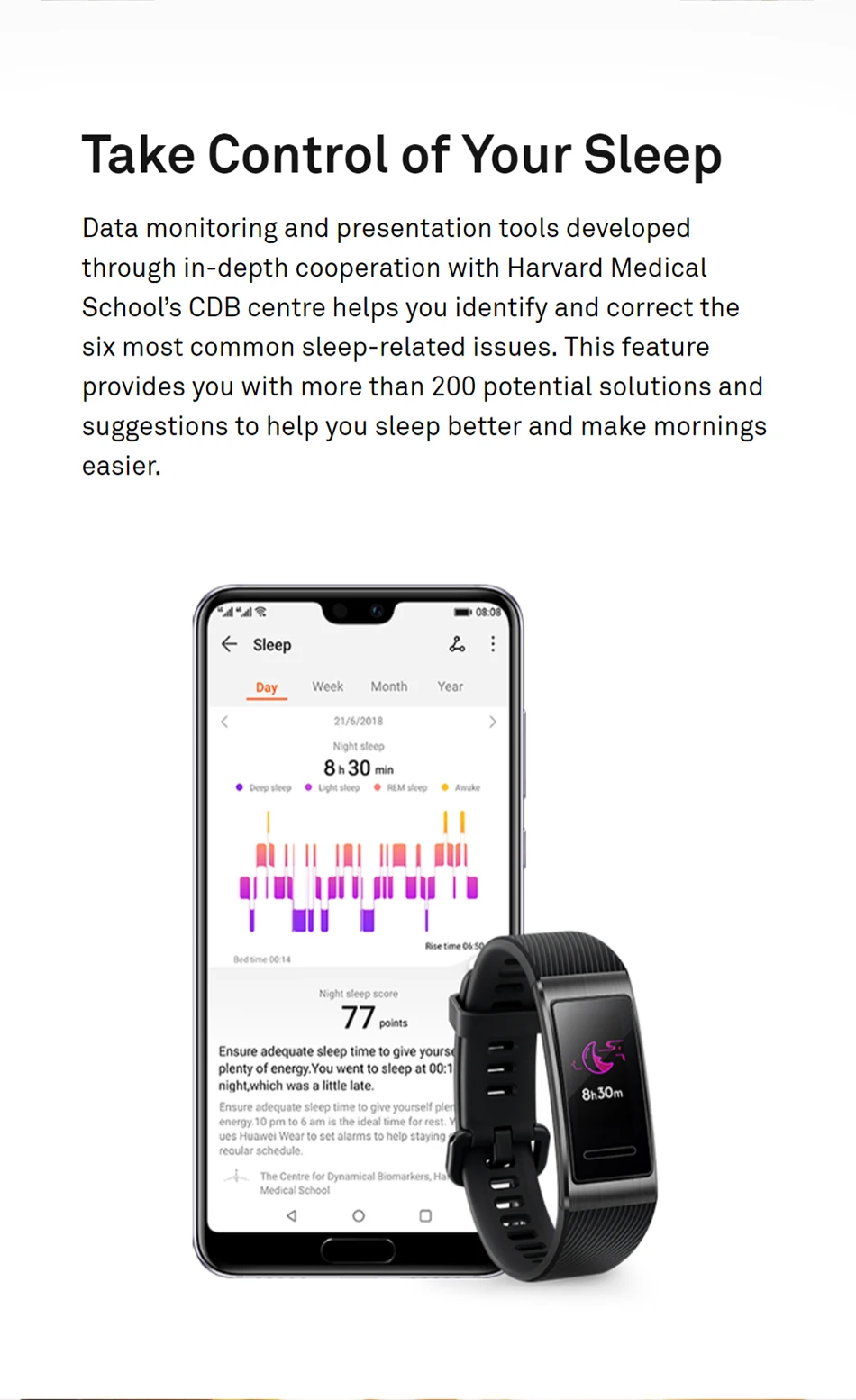 Original Huawei Band 3 Pro GPS SmartBand Metal Frame Amoled 0.95inch Full Color Display Waterproof Fitness Heart Rate Sleep