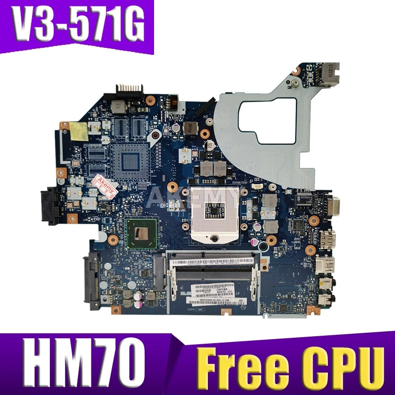 Для For Acer aspire V3-571G E1-571G материнская плата для ноутбука NBC1F11001 Q5WVH LA-7912P SJTNV HM70 DDR3 |