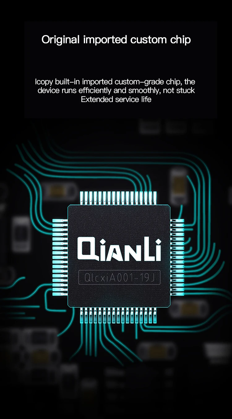 Qianli iCopy ЖК-экран цветной ремонт ПРОГРАММАТОРЫ eeeprom для iPhone XR XSMAX XS 8P 8 7P 7 Вибрация сенсорная фоточувствительная
