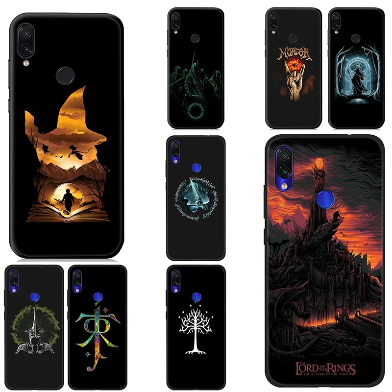 IYICAO Lord Of The Rings Soft Case for Xiaomi Redmi Note 8 7 6 5 Pro 5A 4X Silicone TPU |