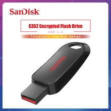 SanDisk CZ62 USB флеш-накопитель 128 Гб 64 ГБ 32 ГБ 16 ГБ флеш-накопитель Флешка флеш-диск USB 2,0 карта памяти usb диск USB флеш-накопитель