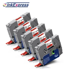 5PK TZe-431 Label Tape 12mm TZe TZe-431 Tape Black on Red For Brother P-touch Label Maker PT-D600 PT-E110 Laminated Labels Office Electronics 5PK TZe-431 Label Tape 12mm TZe TZe-431 Tape Black on Red For Brother P-touch Label Maker PT-D600 PT-E110 Laminated Labels Office Electronics
