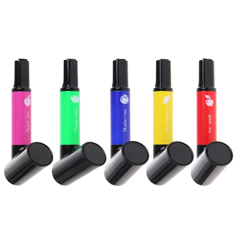 Sabor de frutas 800 Puffs Vapor descartable Hookah Shisha electrónica Stick Pen seguro vaporizador Mini cigarrillos a prueba de viento
