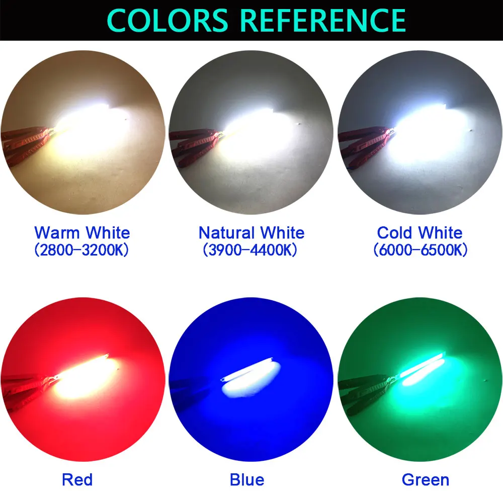 12V LED Dot Light (White Or Blue)