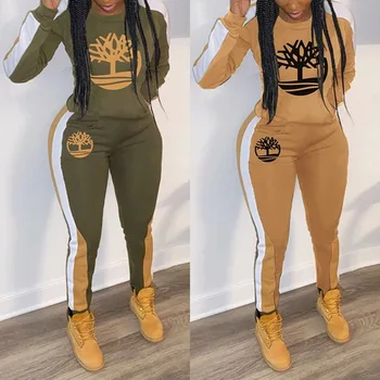 

Women Tracksuit 2020 Sweatsuits for Women O-Neck Pullover Long Sleeve Casual Two Piece Set Ankle-Length High Waist Sweatpants