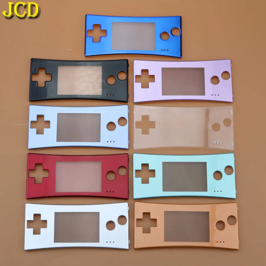 JCD 1 шт. Лицевая панель чехол Замена для Gameboy Micro для GBM передний корпус Ремонт Часть