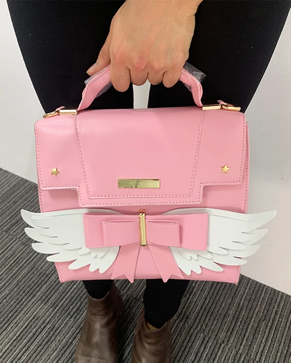 Kawaii Wings Crossbody Hand Bag - 12 - Kawaii Mix