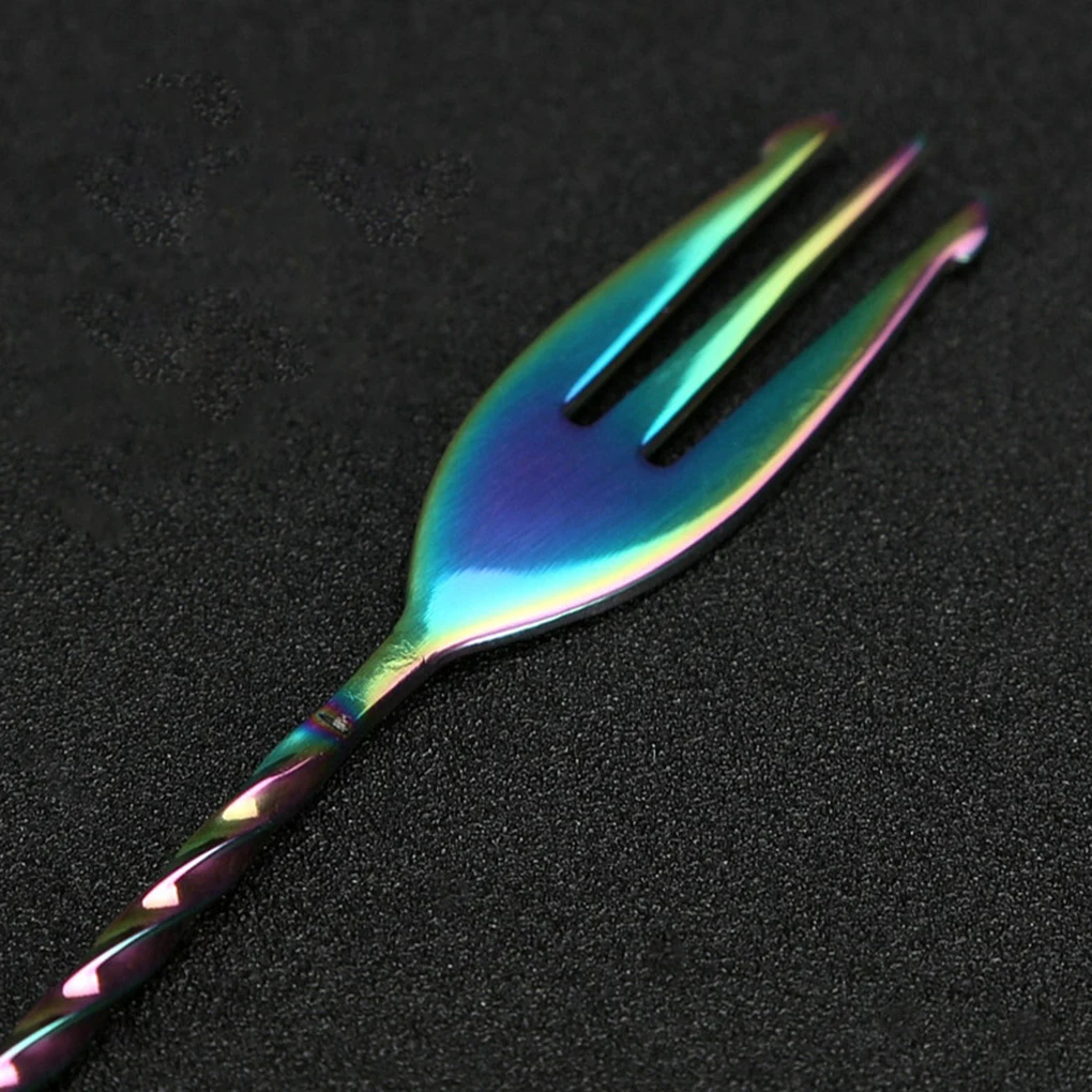 Нержавеющая сталь бар с двойной головкой коктейльное скрученное смешивание