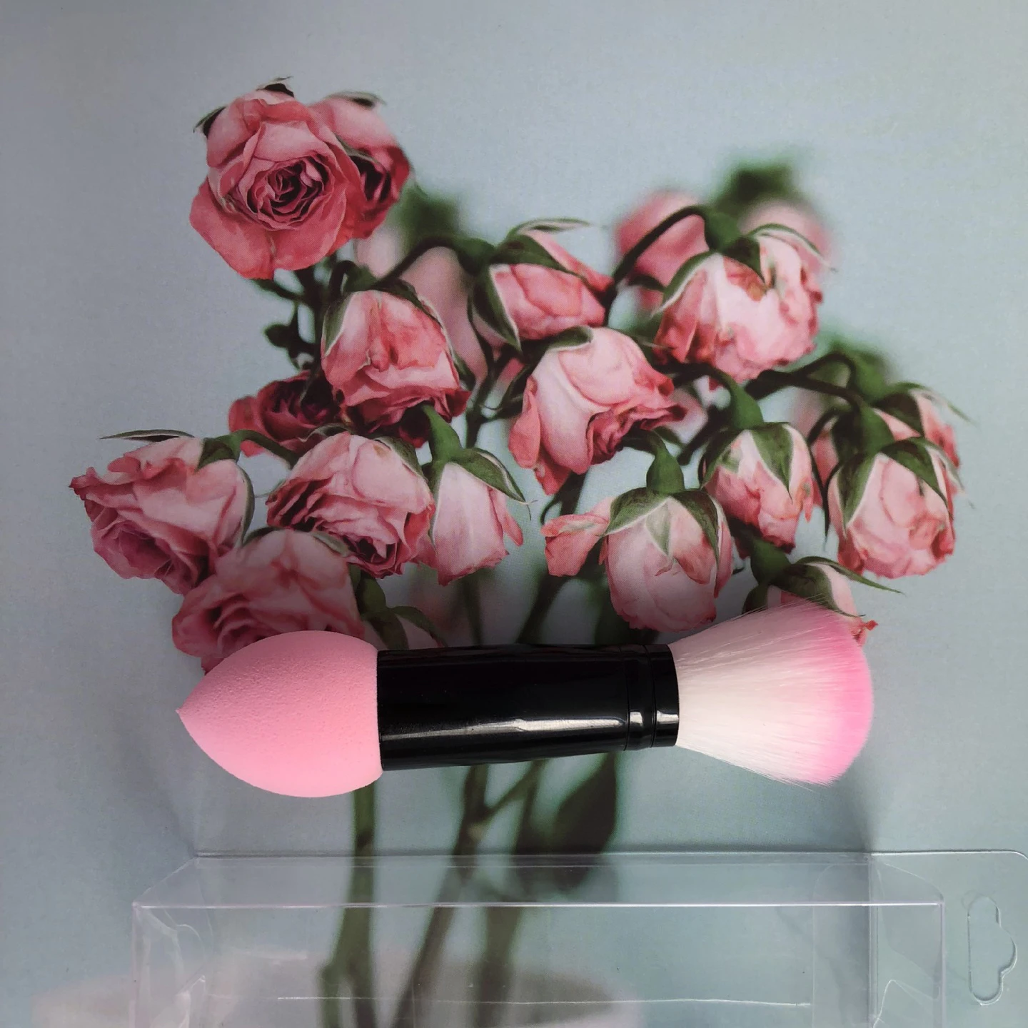 1 шт. профессиональная кисть для румян 2 головки нейлоновые кисти макияжа теней