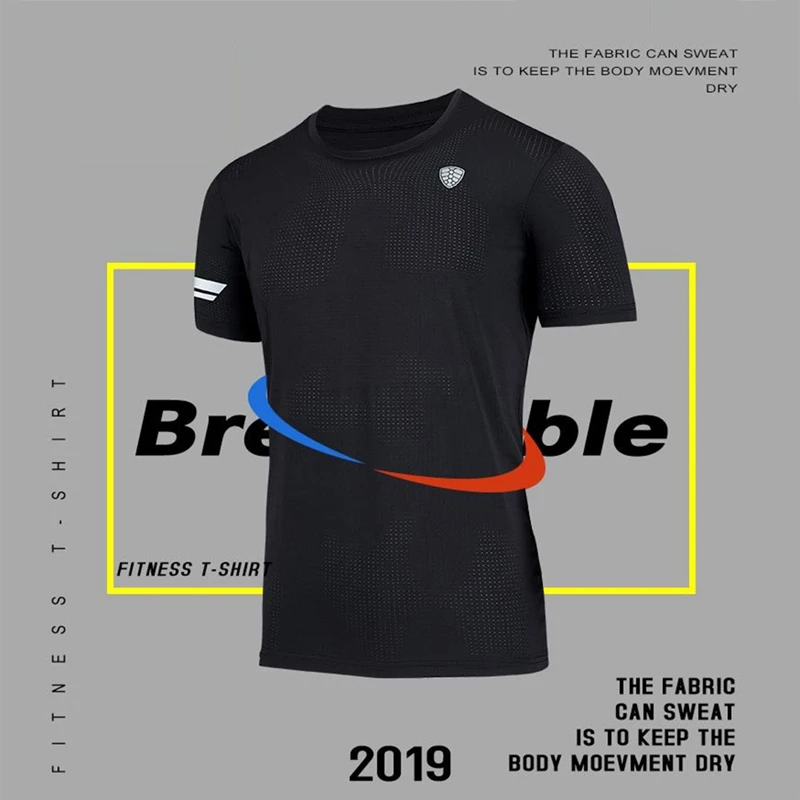 

plus size 4XL 3XL 2XL XL L M T Shirt Men Summer Fast Drying Men's T-Shirt Pure Color Tshirt O-neck Short Sleeve Tops Tees