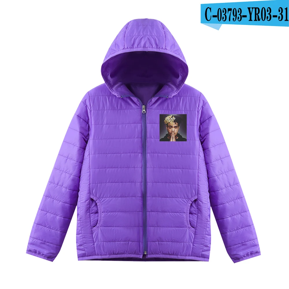 New Harajuku Casual Down Jacket XXXTentacion/Lil Peep Slim Men Winter Windproof Down Coat Kpop Sexy Women Winter Coat - Цвет: Цвет: желтый
