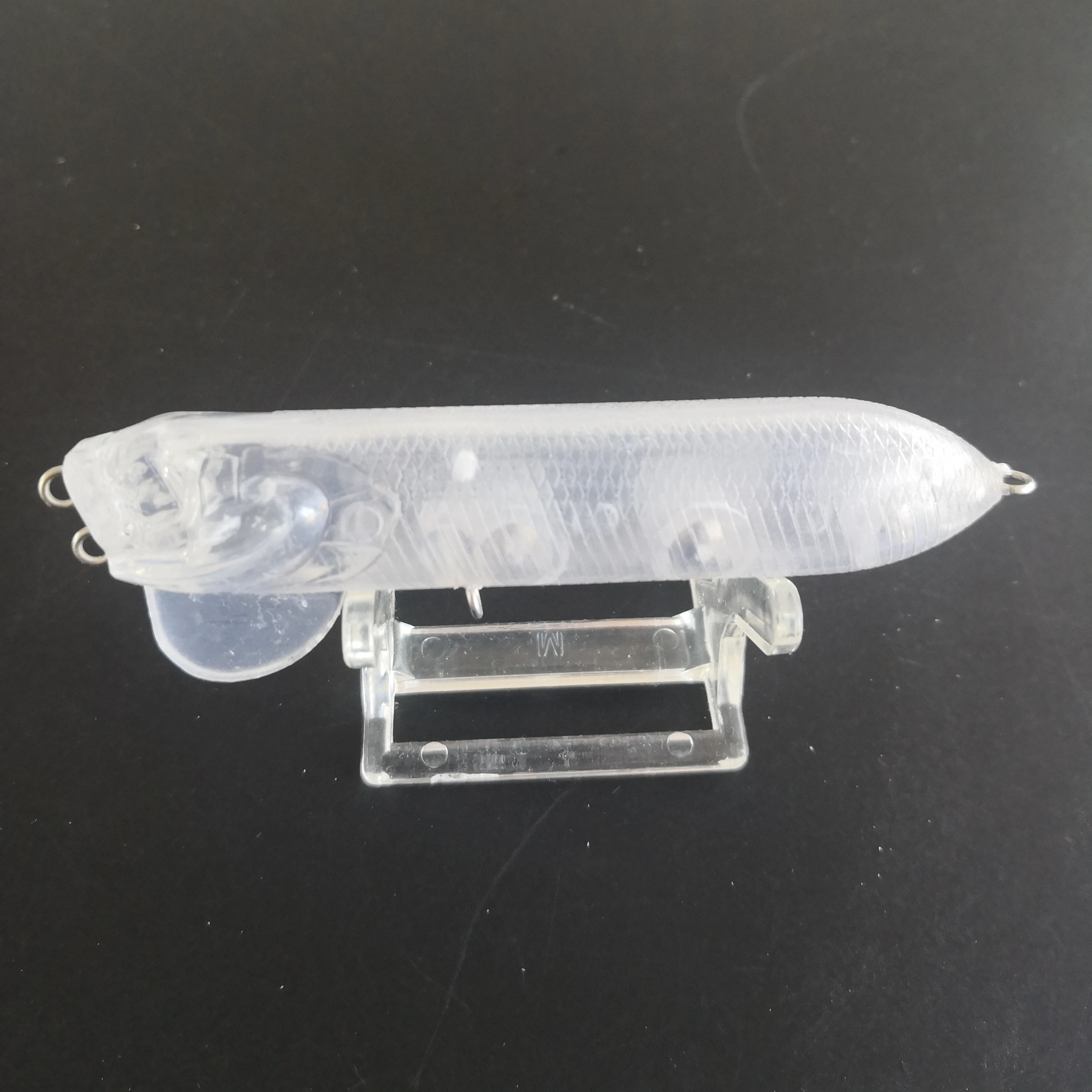 10pcs 90MM unpainted fishing lure ABS Popper 15.8G blank Popper bait 8086# Free Eye