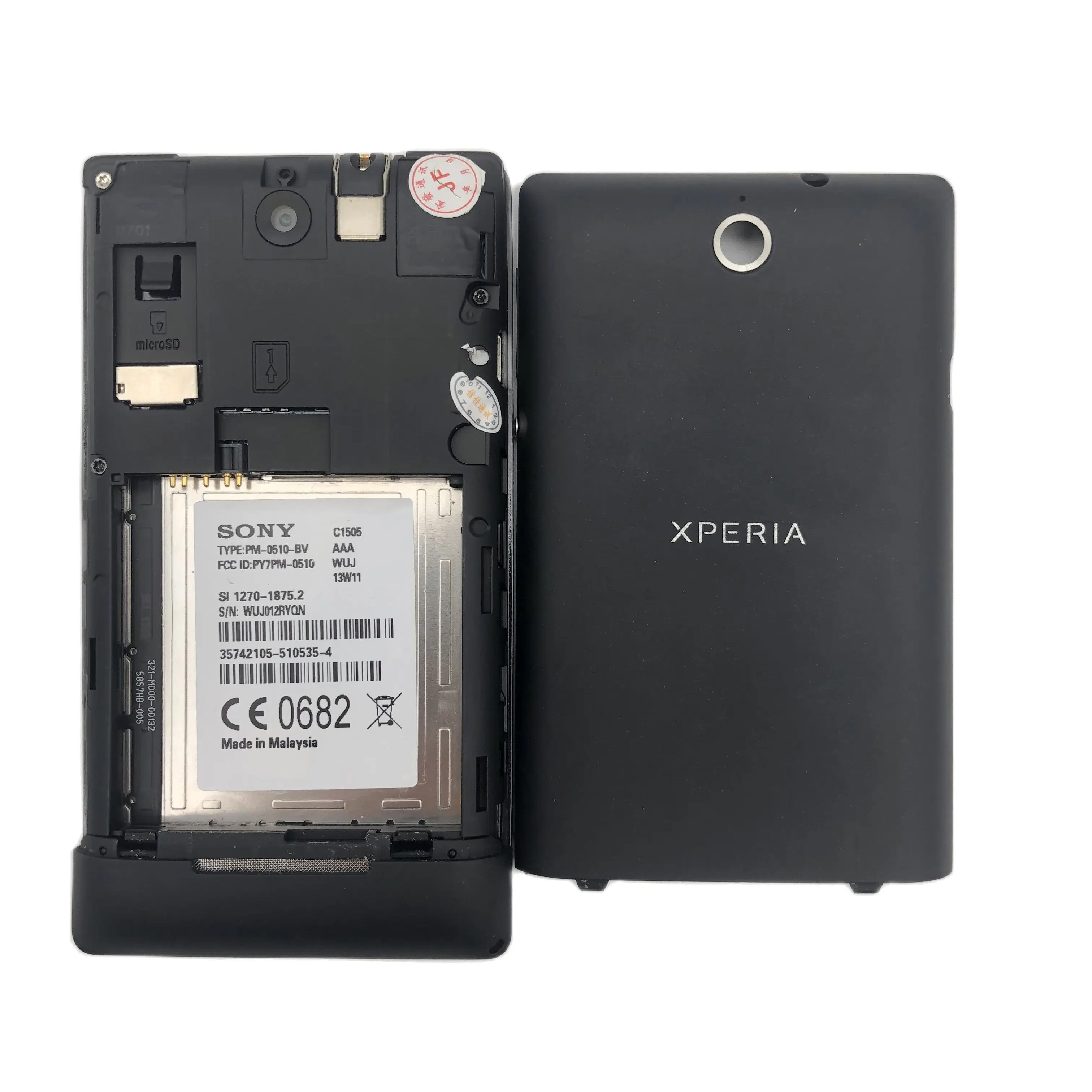 Sim c1505 Original Sony Xperia E lector de tarjetas SIM card reader Flex Sim c1505 Original Sony Xperia E lector de tarjetas SIM card reader Flex