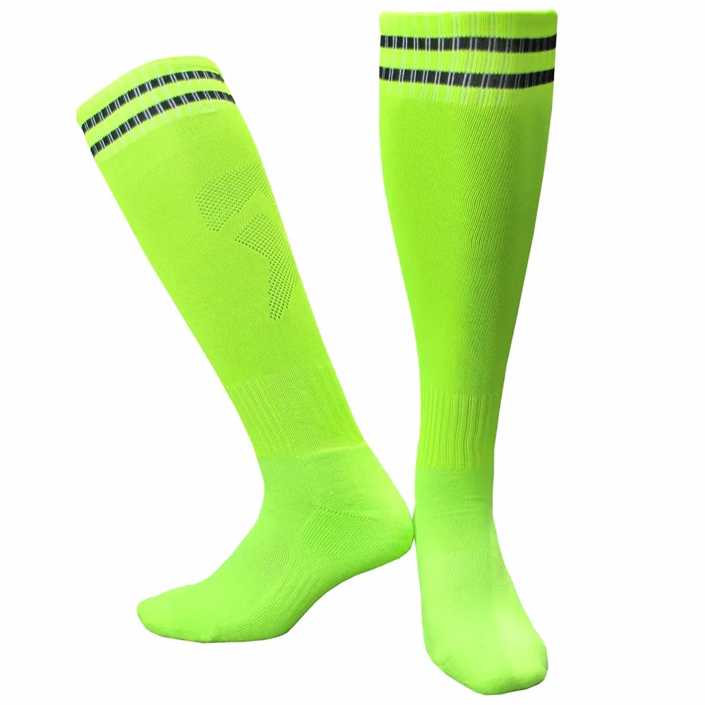 Women Men Kids Sports Soccer Socks Anti Slip Football Running Long Stocking Over Knee High Quality Calcetines Elastics Socks
