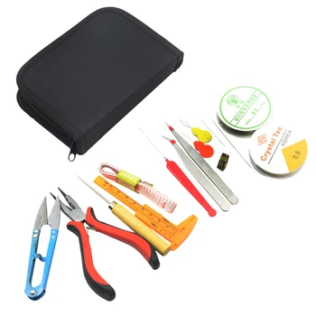 

15 in1 Jewelry Making Tools Kit,Jewelry Repair Findings Pliers Set for Jewelry DIY Crafting
