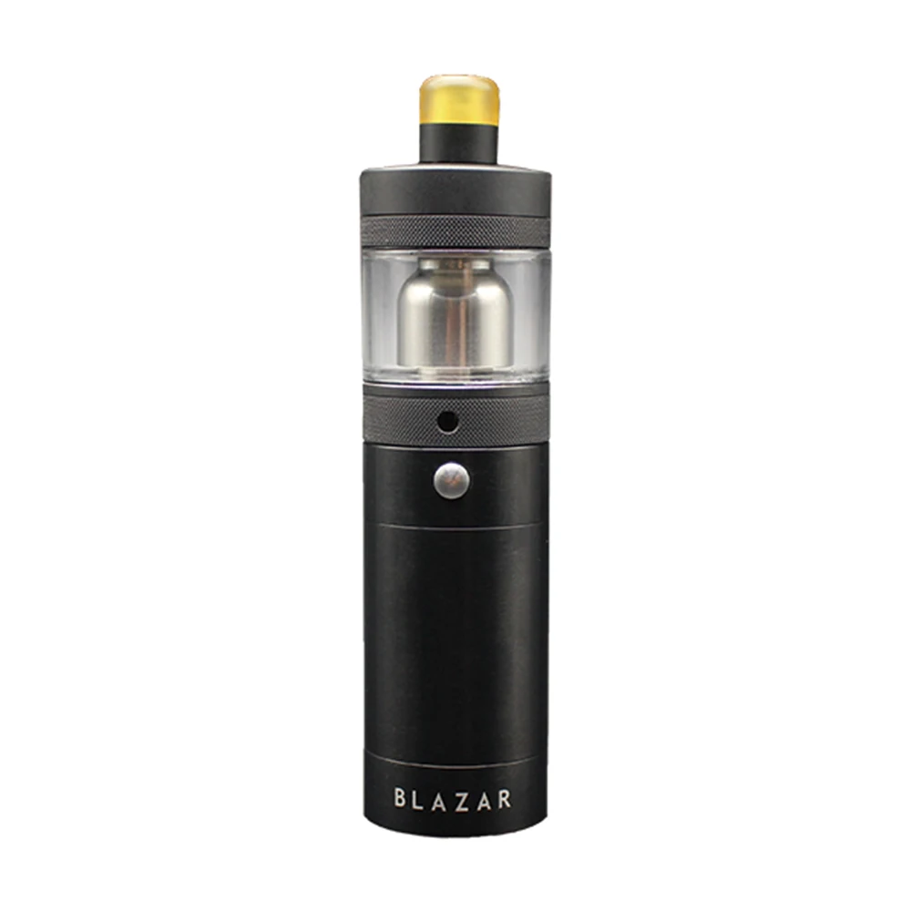 CoilART Blazar 18350 комплект MTL с 4 мл атомайзером и 6 уровнями воздушного потока питание от 1 шт. 18350 батарея электронная сигарета Vape Kit Vs Vinci - Цвет: Black