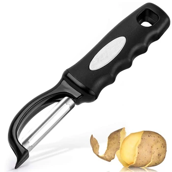 

Durable Stainless Steel Blades Professional Vegetable Peelers With Swivel Design and PP Handheld Kitchen Supplies DTT88