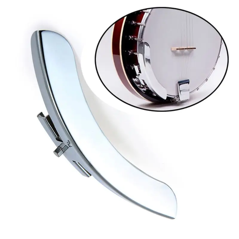 

Zinc Alloy Banjo Armrest Single Leg Banjo Replacement Parts Chrome Plated