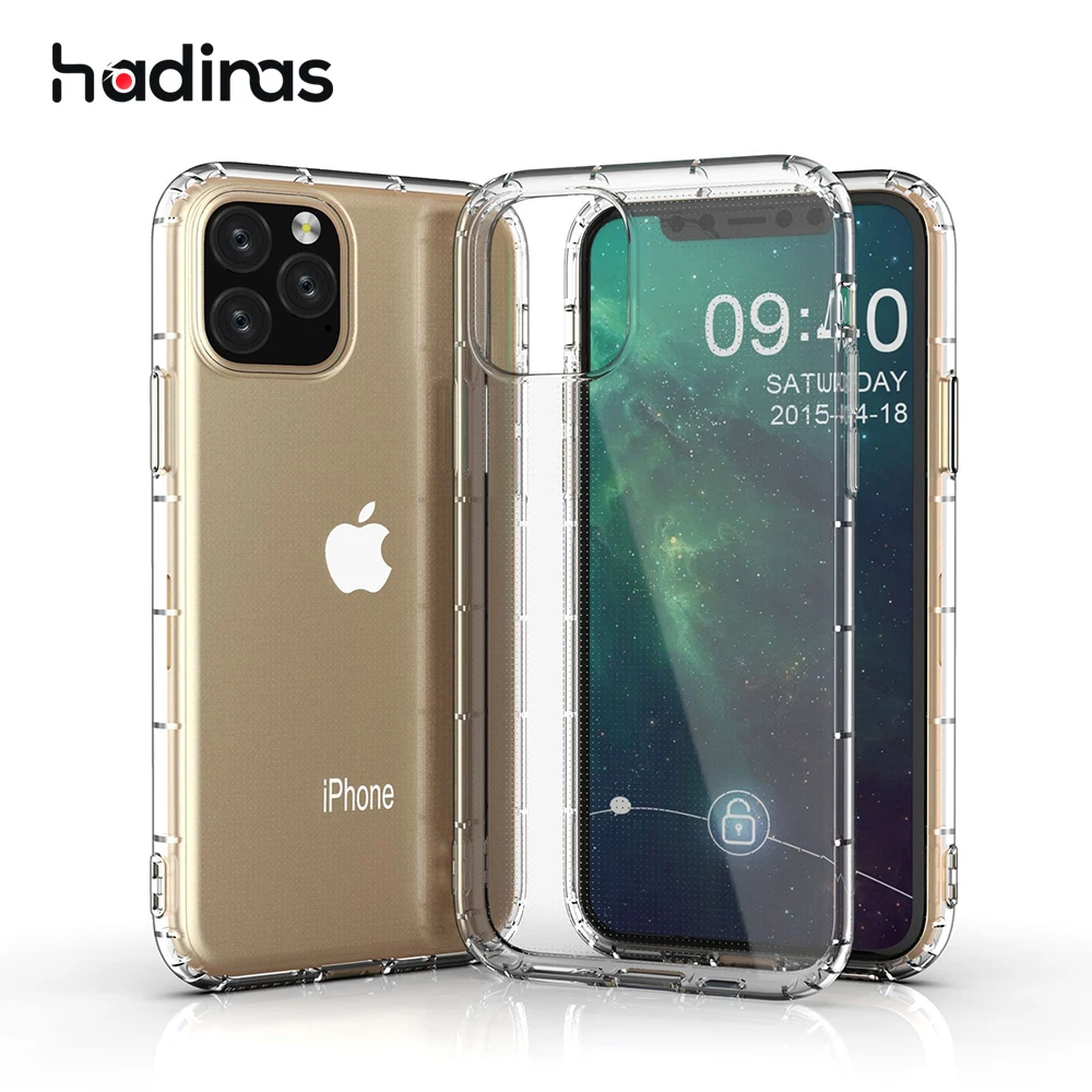 

Transparent Silicone Case for iPhone 11 2019 on iPhone 11 Pro Max Ultra Thin Clear Soft TPU Case Cover for iPhone XR X XS Max