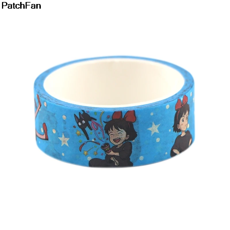 20 шт./лот Patchfan Kiki служба доставки DIY Скрапбукинг липкий клей Васи бумага маскирующая Лента наклейки Наклейка A2671