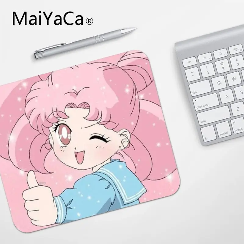 No Lock Edge25x29cm MaiYaCa высокое качество Сейлор Мун ноутбук коврик для мыши Топ продаж подставка под руку мышь - Цвет: No Lock Edge25x29cm