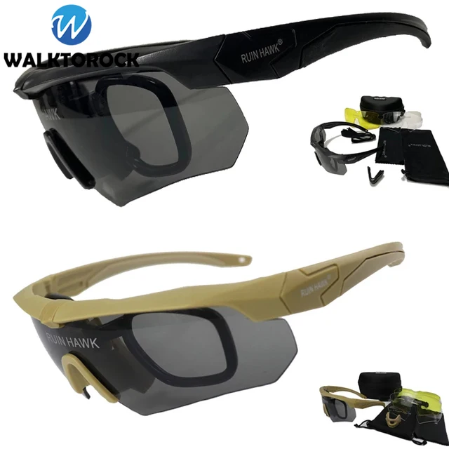 Tactical Glasses With Moypia Frame Men Outdoor Sport Airsoft Hunting Hiking Goggles Shooting Military Army Sunglasses 1