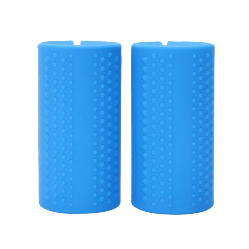 Dumbbell Grips Silicone Fit Barbell Grips Thick Bar Adapter Muscle Builder Weightlifting Grips Training Bodybuilding Equipment