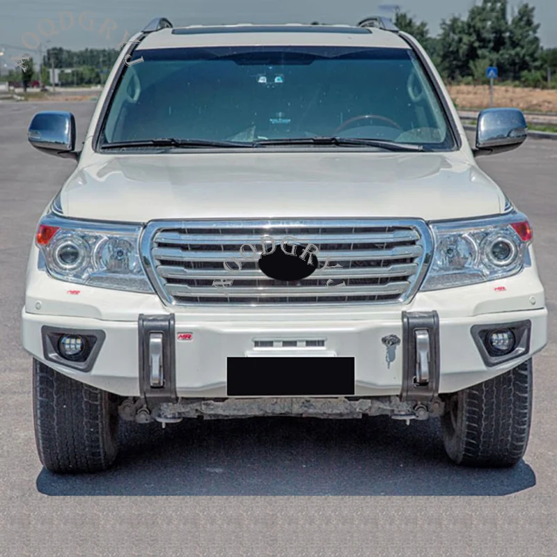 Автомобильный Стайлинг 1 шт. для Toyota Land Cruiser LC200 2012- передний бампер Защита от столкновений комплект
