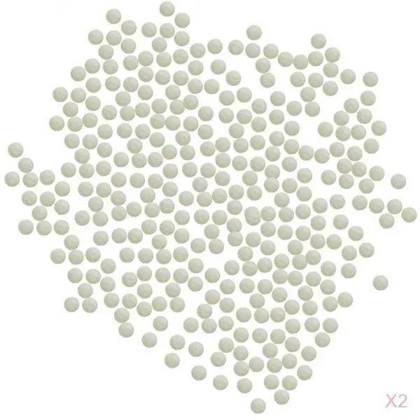 700pcs (10mm) Replacement Solid Glass Marbles for Chinese Checker, Aggravation, Wahoo Board Game (Clear)